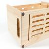Cable Organizer Box Wooden Power Cable Box Wireless Router Rack Home Office Power Strip Storage Box Double-Layer Cable Management Box, Hide Wires&Power Stripsc Cable Management Box (Size : Rubber woo view 4
