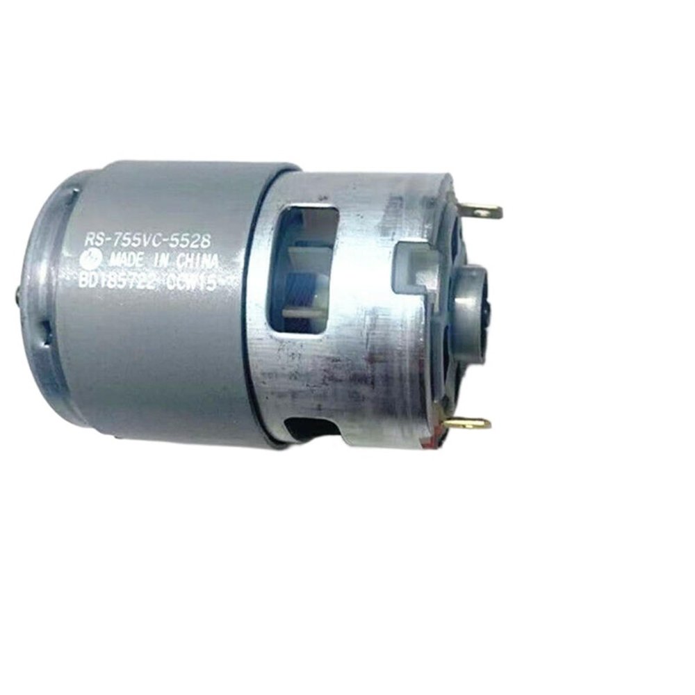 RS-755VC-5528 CCW15 Motor DC 18V-24V 17000RPM High Speed High Power with Cooling Fan for Electrical Tools Drill