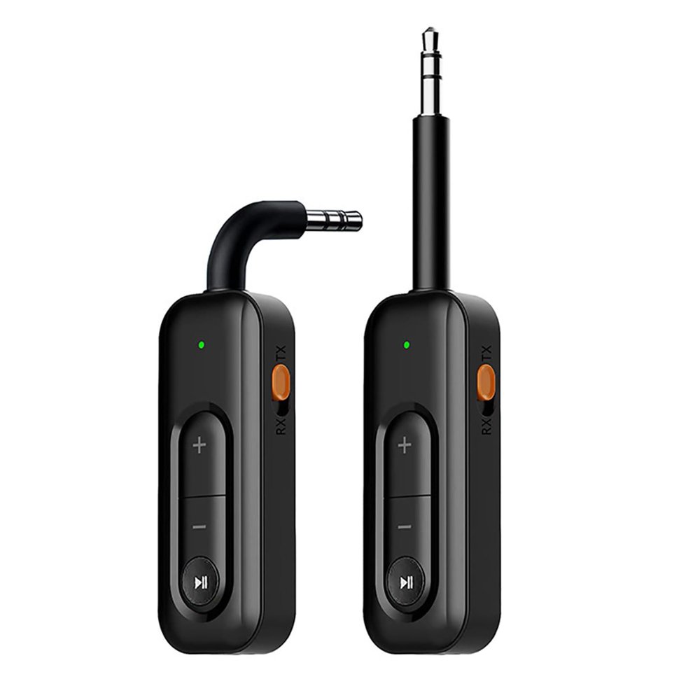 Aux Bluetooth Adapter for Car, 2 in 1 Bluetooth 5.2 Receiver, Hands-Free Car Kit for Headphones, Home Stereo Music System