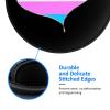 Woyaba Trans transman transwoman Transgender Pride Heart Rainbow Mouse pad Cute,Gaming Mouse pad Small Non-Slip Round Mouse Pads for Wireless Mouse,Laptop,Desk view 4