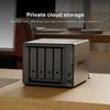 Synology DiskStation DS923+ 4-Bay NAS Enclosure Server | AMD Ryzen R1600 Dual-Core up to 3.1 GHz | 8GB DDR4 RAM | NO HDD Installed | 256GB M.2 NVMe SSD view 2