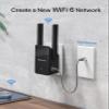 BrosTrend AX3000 WiFi 6 Access Point, Wall Plug Wireless Access Point, Gigabit Network AP WiFi 6 Dual Band, Home Wi-Fi AP for PC Smartphone TV GameConsole etc. WAP Up to 45 Devices, OFDMA, Easy Setup view 2