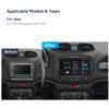 XTRONS Android 14 Car Stereo for Jeep Renegade, Octa Core 6+128GB Car Radio, 9 Inch QLED Touch Screen GPS Navigation Bluetooth Head Unit Built-in DSP Support 4G LTE Wireless CarPlay Android Auto view 2