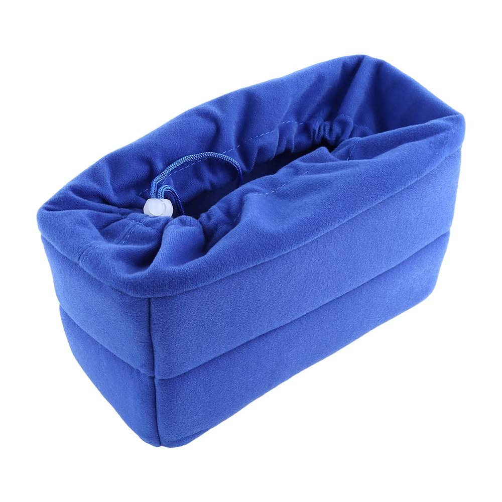 Acouto Universal DSLR Camera Bag Insert Partition Padded Sleeve Cover (Blue)