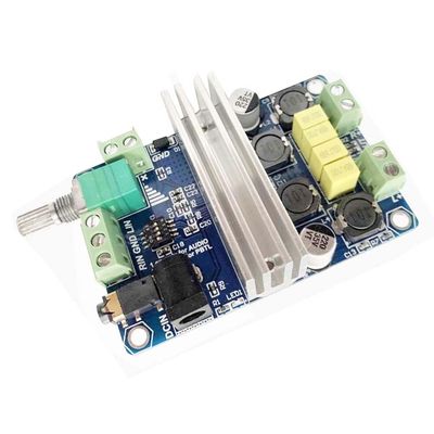 100 W 2 x 50 W Dual Channel Mono Class D Power Amplifier Module