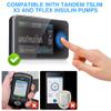 Omoojee 2 Pack Flexible Glass Screen Protector, Compatible with Tandem tSlim X2 and tFlex, Anti-Scratch Anti-Fingerprint view 4