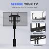 CO-Z Motorized TV Lift for 32" to 57" TVs up to 165 lb, 400x400 VESA, Height Adjustable Mechanism Stand & Wall Mount with Remote Control and Memory Setting, Automatic TV Lift for Home view 4
