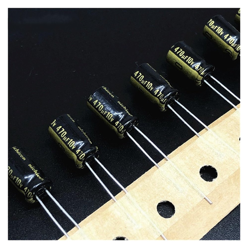 10pcs 470uF 10V Series 6.3x11mm 10V470uF HiFi Audio Capacitor