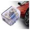 1PC in-Line Fuse Holder Upto 2GA/8GA Stereo/Audio/Car/RV/Boat AFS Fuse 30A-100A Zinc Alloy Nickel Plating Sound Insurance (Color : 100A) view 3