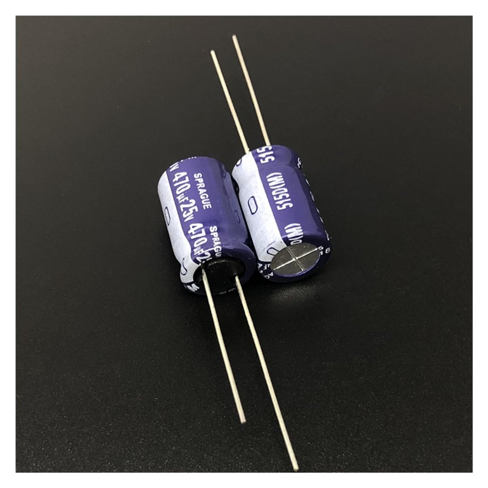 10Pcs 470uF 25V 515D Series 10x16mm 25V470uF Audio Capacitor Aluminum Electrolytic Capacitor