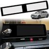 BestEvMod for Ioniq5 Screen Bezel Protector Accessories,Navigation Touchscreen Screen Brezel Compatible with Hyundai Ioniq 5 2022-2024 Accessories (Upgraded Matte Black/Matte Screen Protector) view 1