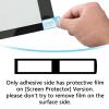 BestEvMod for Ioniq5 Screen Bezel Protector Accessories,Navigation Touchscreen Screen Brezel Compatible with Hyundai Ioniq 5 2022-2024 Accessories (Upgraded Matte Black/Matte Screen Protector) view 4