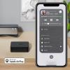 WiiM Pro Plus AirPlay 2 Receiver, Google Cast Audio, Multiroom Streamer with Premium AKM DAC, Voice Remote, Works with Alexa/Siri/Google, Stream Hi-Res Audio from Spotify, Amazon Music, Tidal and More view 3