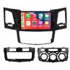6+128GB 8Core Car Radio Stereo for Toyota Fortuner HILUX Revo Vigo 2007-2015 Dash Kit Car GPS Navigation,9" IPS Touch Screen Head Unit with Car-Play & Android Auto view 1