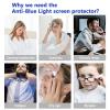 AIZYR 65" TV Anti Blue Light Monitor Screen Protector Panel Indoor & Outdoor Anti UV Frosted Film Anti Glare Film, Relieve Eye Strain to Help You Sleep Better(W1429 X H804mm) view 4