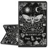 EDGFRTOIO for Kindle Paperwhite 11th Generation Case 6.8" Signature Edition E-Reader 2021, Premium PU Leather Folio Case Slim Shell Folding Stand Cover, Auto Sleep/Wake, Death Moth Spirit Board view 1