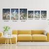 Woodland Nursery Wall Art for Kids Room Deer Fox Bear Moon Star Netural Baby Room Artwork for Boys Girls Forest Mountain Wall Art Nature Animals Adventure Nursery Decor Prints Set of 3 12x16 Inch view 4