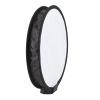 Portable Round Diffuser, 40CM Collapsible Softbox Diffuser, Softbox Diffuser for Camera Flash Light Eliminate Harsh Light view 2