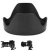 Camera Lens Hood,EW-78E Plastic Mount Lens Hood for EW-73D EFS 18-135mm F3.5-5.6 is USM Lenses,Avoid Haze During Backlight, Side Light, Flash or Night Photography view 2