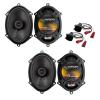 Harmony Audio R68 Compatible with Ford Expedition 2007-2014 Speaker Replacement Front and Rear Car Audio Kit Bundle with Harness view 1