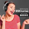 Glynzak Wireless Bluetooth Headphones Over Ear 65H Playtime HiFi Stereo Headset with Microphone and 6EQ Modes Foldable Bluetooth V5.3 Headphones for Travel Smartphone Computer Laptop view 4