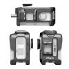 Coyktonty Metal Cage/Metal Protective Frame for Insta360 GO 3/GO 3S,Attachable microphone, fill-in light view 2