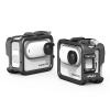 Coyktonty Metal Cage/Metal Protective Frame for Insta360 GO 3/GO 3S,Attachable microphone, fill-in light view 3