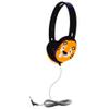 HamiltonBuhl Primo Stereo Headphones 10Pack  Tiger | NoiseReducing Ear Cups, ChewResistant DuraCord, Washable Leatherette Cushions, 3.5mm SlimBarrel Plug  Classroom Student Headphones view 2
