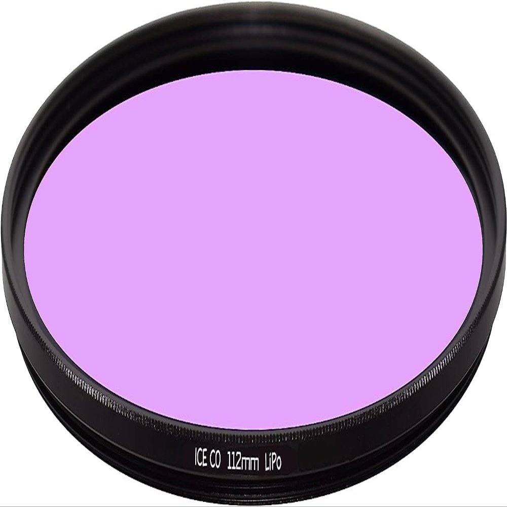 ICE CO 112mm Slim MC LiPo Filter Didymium Broadband Light Pollution Reduction for Night Sky/Star