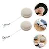 STOBOK 4pcs Macaron Screen Cleaner Cloths for Phones Glasses Camera Lenses Versatile Wiping for Dust Smudges and Stains Random Colors Easy to Carry view 3