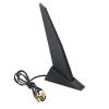 TECKEEN Dual Band WiFi Antenna for Asus Z390 Z490 X570 Motherboard 2T2R, 2.4G/5G WiFi6e Antenna with Extension Cable, Magnetic on The Back view 1