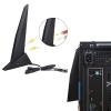 TECKEEN Dual Band WiFi Antenna for Asus Z390 Z490 X570 Motherboard 2T2R, 2.4G/5G WiFi6e Antenna with Extension Cable, Magnetic on The Back view 2