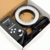 VAKUUM Lab Microscope Slides 144 LED Four-Zone Microscope Ring Light with Adapter Led Light Big Size 108MM Microscope Parts (Color : BM-144) view 3