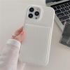 NICRX Luxury Leather Flip Wallet Card Phone Case for iPhone 14 Pro Max 11 12 13 Mini XR X XS 8 7 Plus SE Photo Slot Stand Cover,White,for iPhone 11ProMax view 1