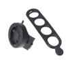 NELboNs 360 Degree Rotating Strap Out-Front Handlebar Bike Computer Phone Holder Mount Adapter Compatible with Garmi n/G G+/Mage ne C406 C206 Bicycle GPS view 4