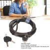 Vikye Laptop Computer Lock, Computer Theft Prevention Cable Lock with 2 Keys, Adjustable Length for Projector LCD Screen Laptop Computer view 3