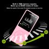 MP3 MP4 Player with 8GB Memory, Music Player with 1.8in Screen 450mAh Battery, Support MP3, WMA, OGG, WAV, APE, FLAC, AAC LC, ACELP () view 4
