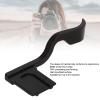 Metal Hot Shoe Thumb Up Rest Hand Grip,for Fujifilm Fuji X S10 Camera,Aluminum Alloy Thumbs Up Hand Grip for Fujifilm Fuji X S10,Camera Accessories,Black view 4