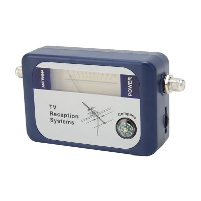 Digital Satellite Signal Finder, Mini TV Antenna Signal Strength Meter with Backlight Function, Plug and Play High Accuracy TV Signal Finder
