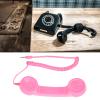 3.5mm Retro Telephone Handset,Telephone Receiver for Microphone Speaker, Handheld Multifunction Radiation Retro for Smartphone & Computers () view 3