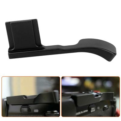 X E3 Aluminum Alloy Hot Shoe Thumb Up Hand Grip for Fuji X E3 X E2S Camera (Black)