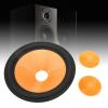 Speaker Cone Drum Paper, 1.4 Inch Inner Diameter 7.7 Inch Outer Diameter Subwoofer Rubber Cone Drum Paper for 8 Inch Speaker, with Rubber Surround view 4