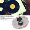 Record Label Saver Waterproof Transparent Cleaning Protective Clamp for LP Records (Red) view 3