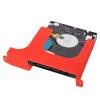 2pcs 2.5in Hard Drive Bracket HDD SSD 3D Printed Bracket for PS2 SCPH 30000 SCPH 50000 Console (Red) view 4