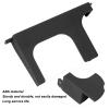 2pcs 2.5in Hard Drive Bracket HDD SSD 3D Printed Bracket for PS2 SCPH 30000 SCPH 50000 Console (Black) view 2