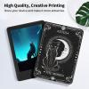 EDGFRTOIO for Kindle Paperwhite E-Reader 10th Generation Case 6.0" 2018, Premium PU Leather Smart Folio Case Slim Shell Folding Stand Cover with Auto Sleep/Wake, Cat Moon Tarot Card view 3