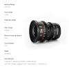 Meike 12mm T2.5 Cinema Lens - Compatible with Canon EF Mount & Cinecamcorders EOS C100, C200, C300, Zcam E2-S6 6K view 4