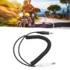 Leapiture Helmet Cord Adapter, Stretch Withstand Coiled Extension Cord Racing Radio Communication Kit Helmet Kit for IMSA Aviation Airplanes view 2