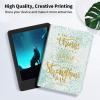EDGFRTOIO for Kindle Paperwhite E-Reader 10th Generation Case 6.0" 2018, Premium PU Leather Smart Folio Case Slim Shell Folding Stand Cover with Auto Sleep/Wake, Bible Quote Philippians 4:13 view 3