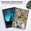 EDGFRTOIO for All New Kindle (11th Generation-2022 Release) Case 6" E-Book Reader Cover, Premium PU Leather Smart Folio Case Folding Stand Cover for Kindle 11 2022/2023, Highland Cow Western Cowhide view 3